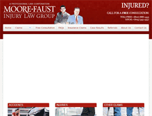Tablet Screenshot of moorefaust.com